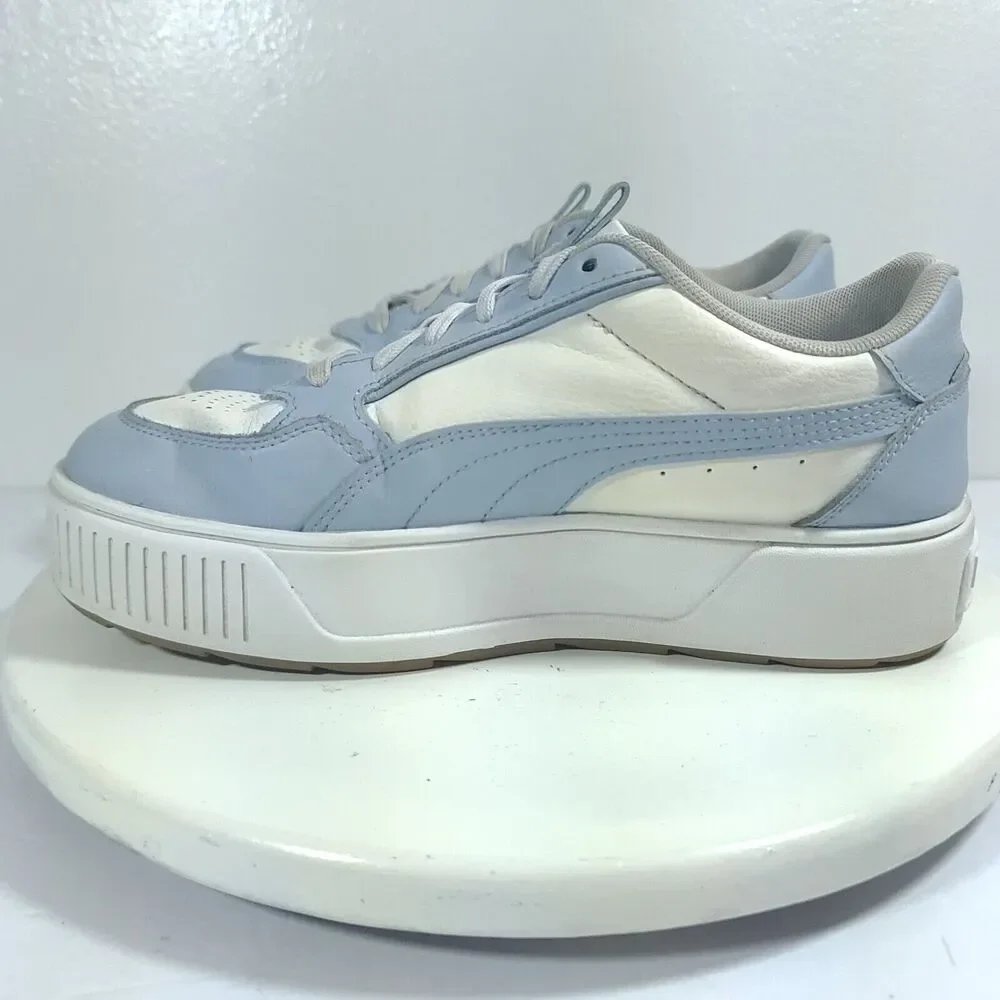 Puma Karmen Rebelle Platform Court Sneaker Blue Sz 9.5 Pristine-Lucite-Granola